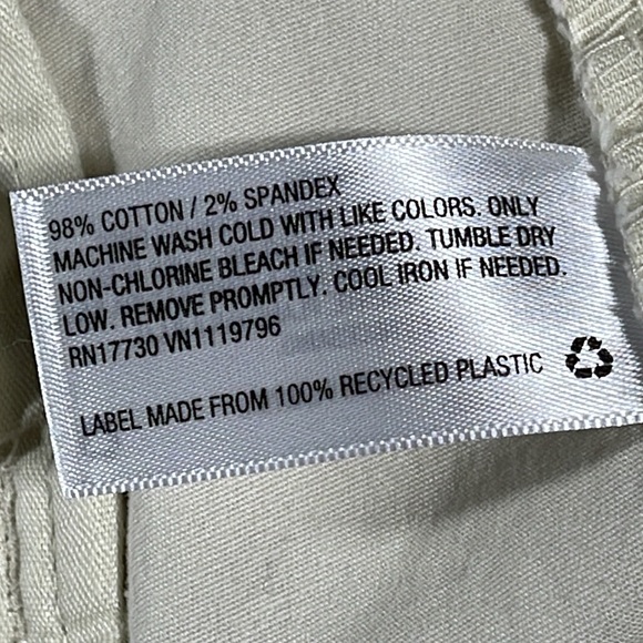 Goodfellow mens beige Every Wear flat front 9" inseam chino shorts - size 38 - Picture 7 of 11